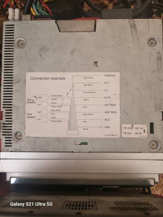 Sony xav-77 manitorli