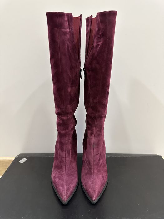 Ботуши естествен велур