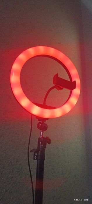 Профессиональная кольцевая лампа