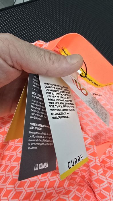 Under Armour x CURRY мъжка тениска М размер