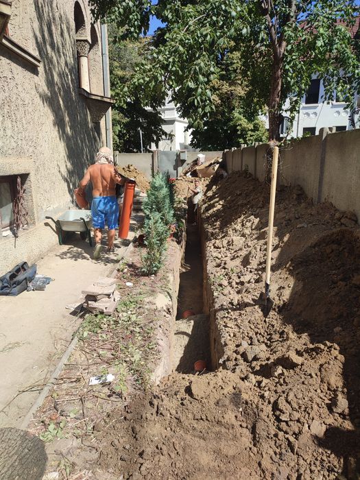 Săpături /șanțuri/demolări