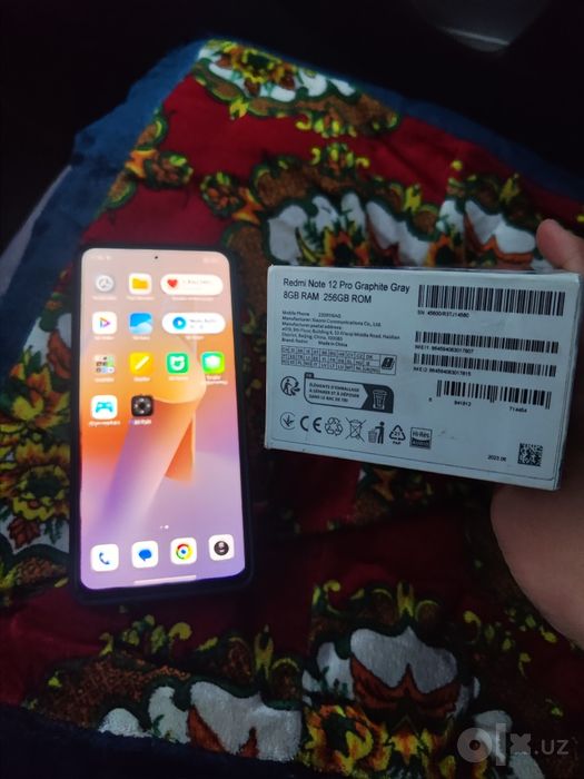 redmi note 12 pro 8/256