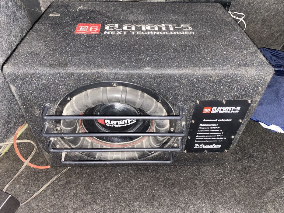 Саббуфер 5 элемент сос !