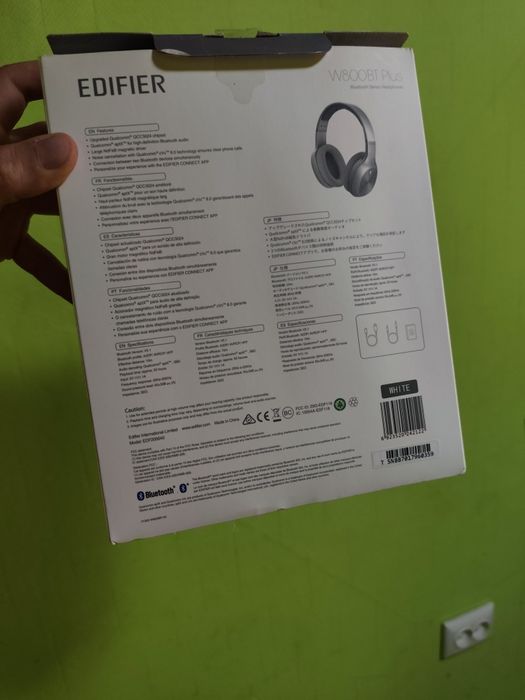 Edifier W800BT plus беспроводные bluetooth наушники с микрофоном.