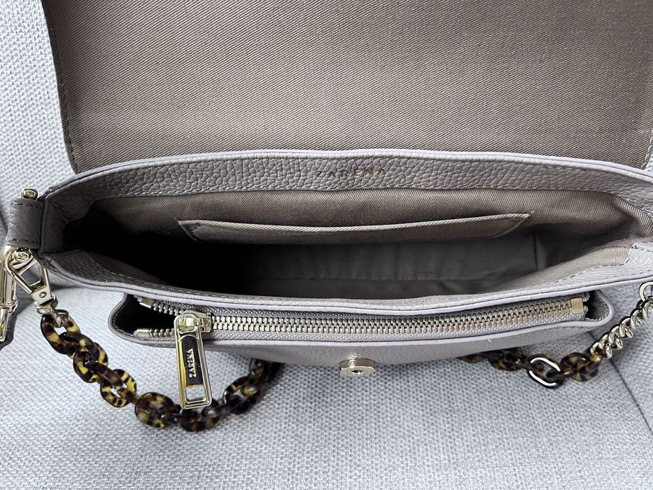 чанта Zarena Galia крос боди бежова