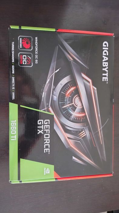 Видео карта gigabyte gtx 1660 ti нова