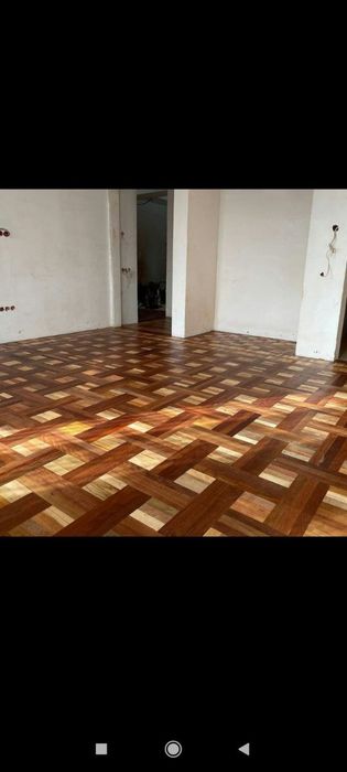 Шлифовка полов и паркет