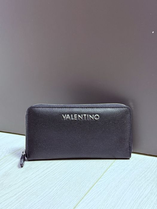 Portofel | Valentino Divina, negru, cutie & accesorii. (NOU)