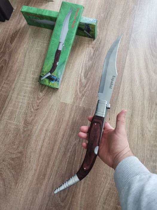 Cutit SPANIOL Vanatoare Criket 52cm, Nou in cutie