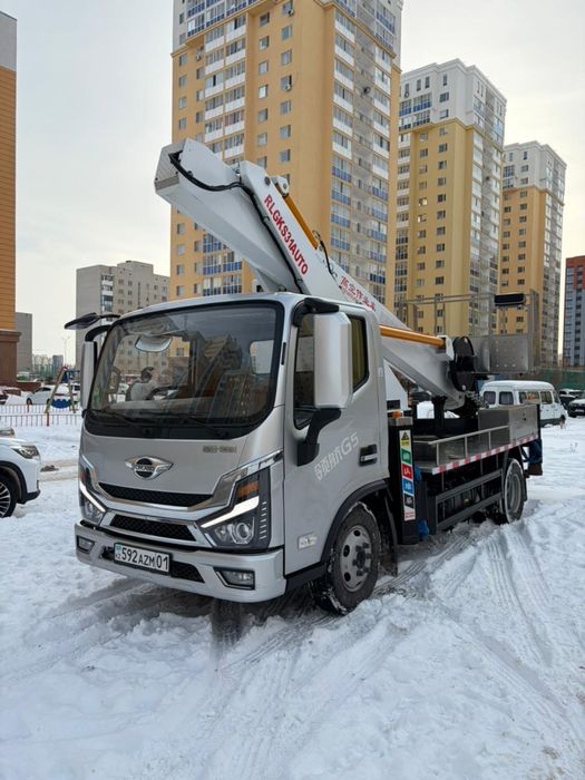 Автовышка от 16 до 35 м, услуги автовышки, аренда автовышки, АГП