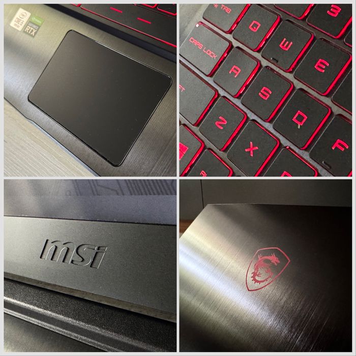 15.6 IPS 144hz/RTX 3060 6GB/ i5 10200H/16GB рам /512GB ssd/ Gaming MSI