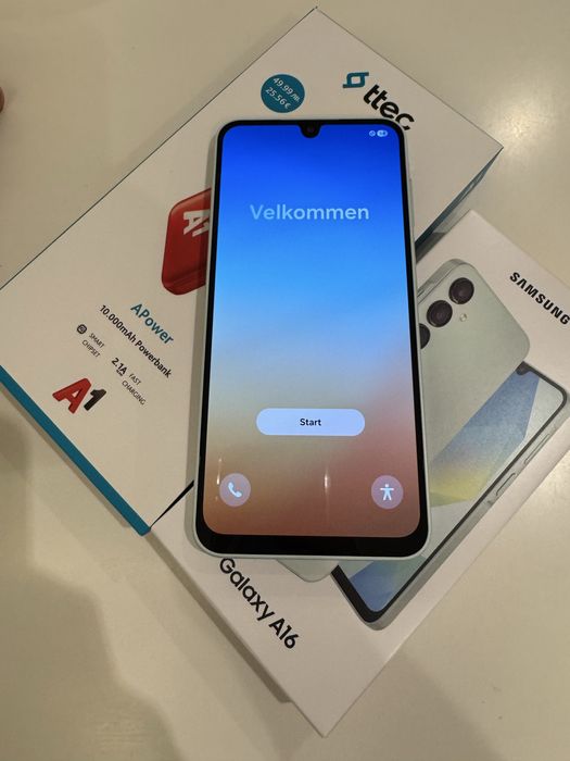 Samsung galaxy A16 128 GB + подарък батерия