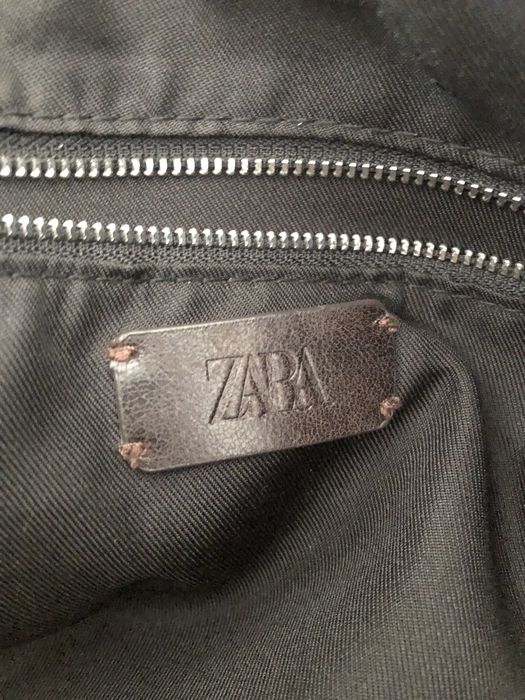 Zara зара кафява чанта