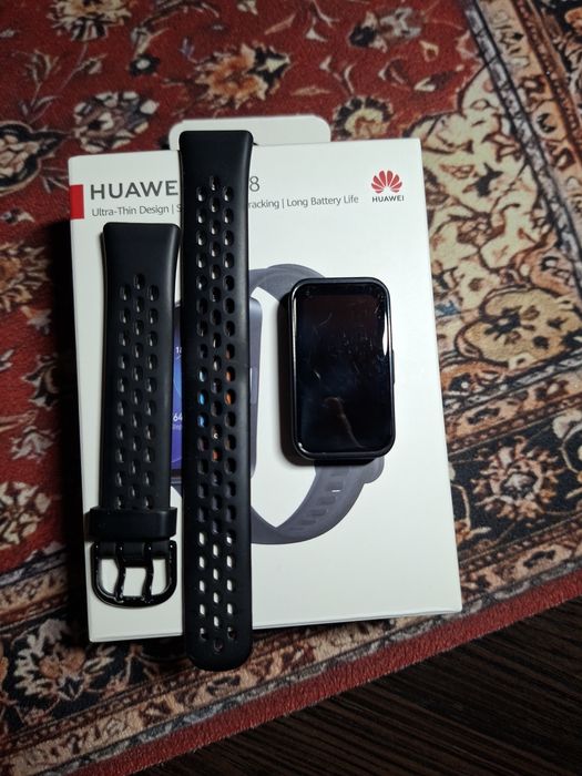 Bratara fitness Huawei Band 8, Midnight Black