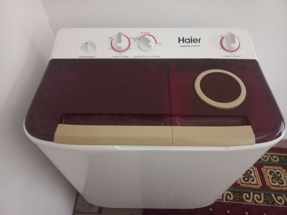 Полуавтоматическая стиральная машина Haier