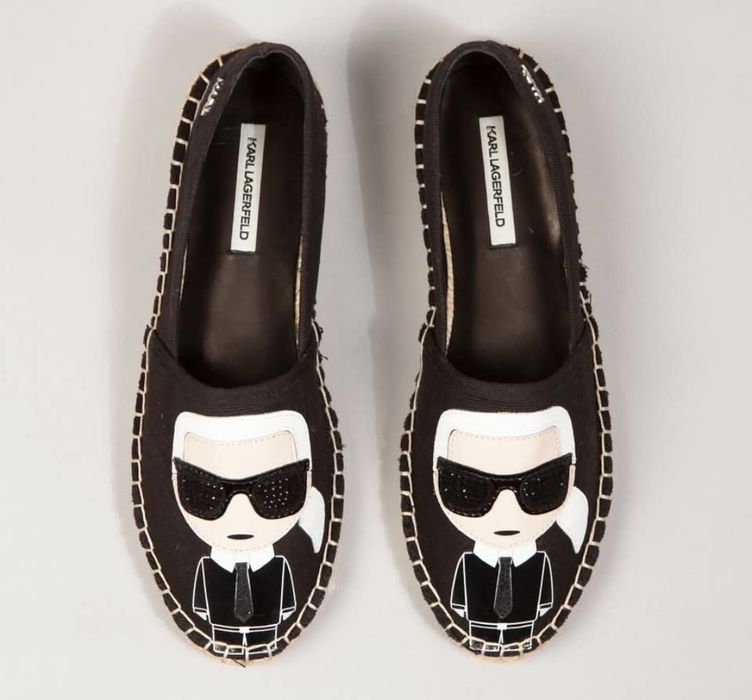 Karl Lagerfeld оригинални дамски олекотени еспадрили