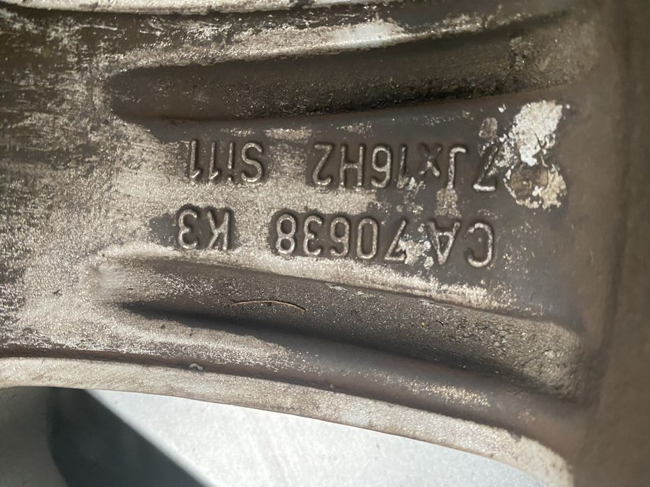 Jante origi 16 5 112 Wv Passat Touran Jetta Golf 5 6 7 Audi A3 A4 Skod