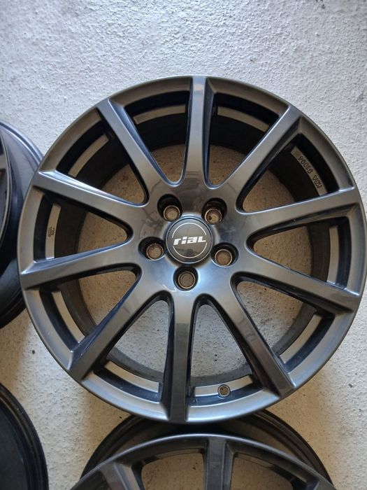 Jante aliaj Rial R18 5x112 ET45 , 7.5Jx18H2 , Butuc 57.1 stare impecabilă ca NOI