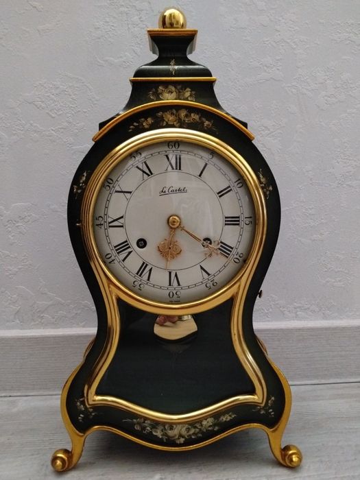 Автентичен швейцарски часовник Le Castel – Ръчна изработка, подпис Habegger