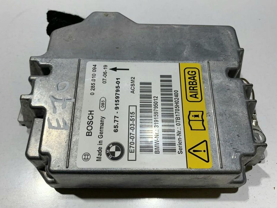 Calculator airbag BMW X5 E70 9159795 SUV