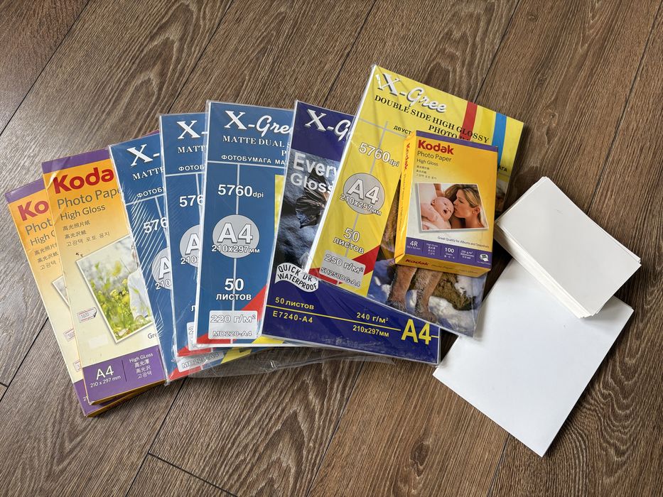 Фотобумага Kodak, X-gree. За все