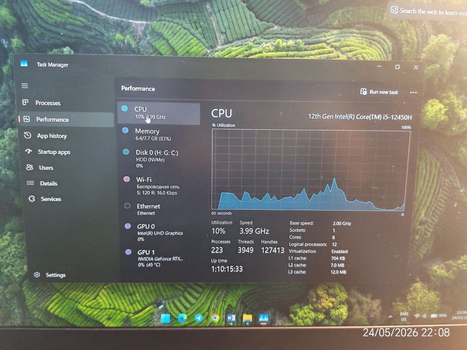 Lenova loq 15IRH8 ssd512, ozu 8gb, rtx 4gb