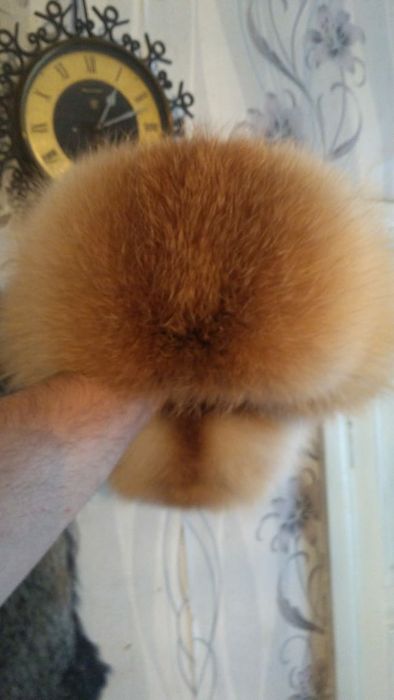 Национальная шапка мех  лиса.