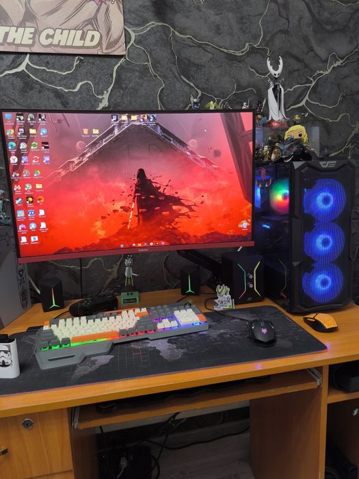 Игровой Сетап на Rtx4060Ti( 470.000) отдельно системник (430.000)