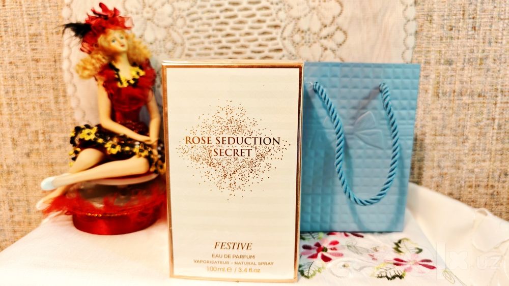 Парфюмерная вода Fragrance World Rose Seduction Secret Festive