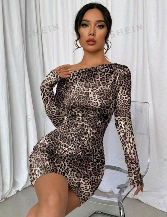 Rochie leopard XL noua disponibila