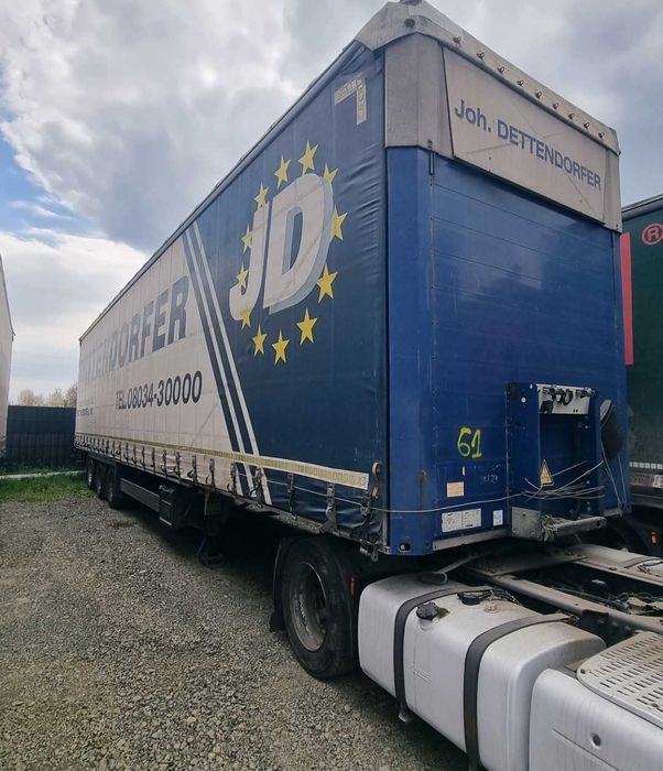 SEMIREMORCA KRONE SD 2015 -TOP !!! 7500 neg plus alte schmitz  mega