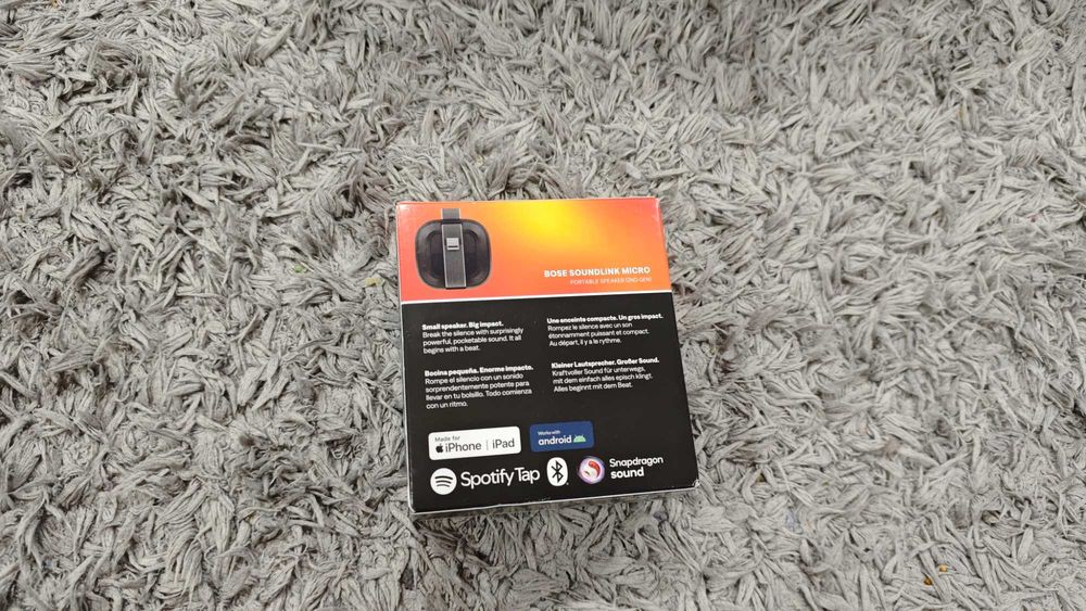 Bose SoundLink Micro 2nd Generation, sigilata