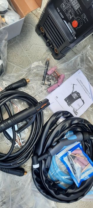 Електрожен Starkwerk tig 200p за всички метали Аргон