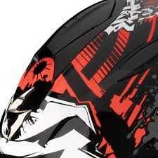 Мото каска за мотор Scorpion EXO 491 Spector Black/Red,очила