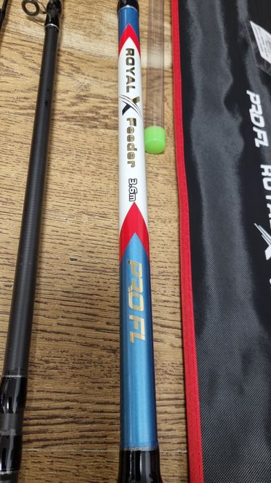SET 2 FEEDERE PRO FL ROYAL X Feeder 3.60m + 2 Mulinete SPARKLER SP5000