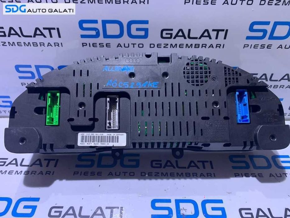 Cluster Ceas Ceasuri Bord Audi A6 C5 Allroad 4x4 Quattro 2.5 V6 TDI 1998 - 2005 Cod 4Z7920980A [2805]