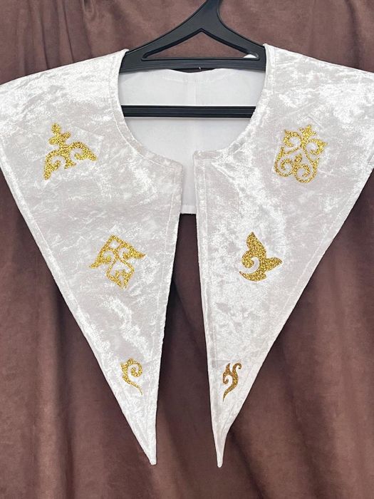 Этно воротник - велюр