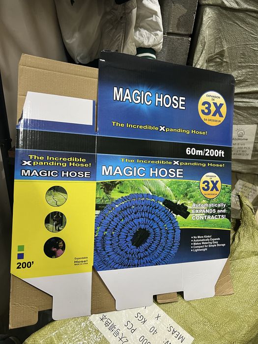 Садовый шланг Magic Hose 60 метров с автоматическим расширением