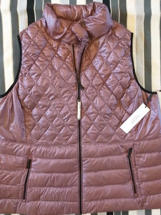 Calvin Klein Womens Premium Quilted Down Vest - дамски пухен елек НОВ