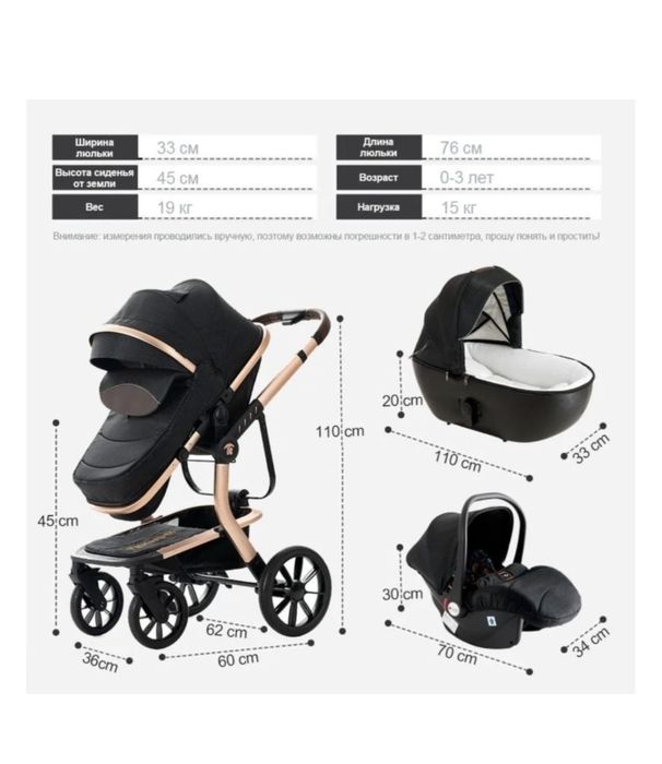 Коляска для до 4 лет