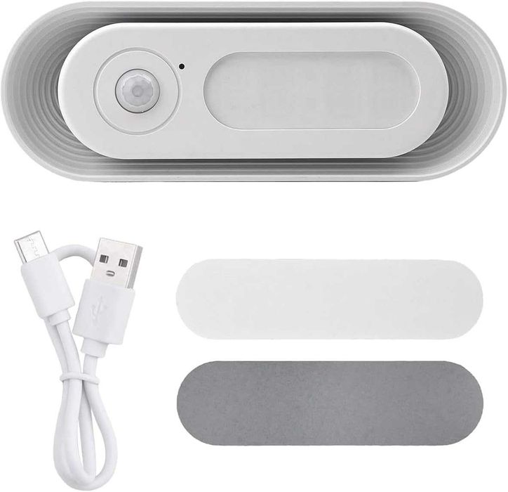 Часовник с лампа със сензор за движение