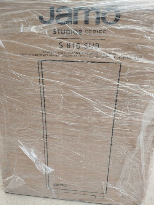 Subwoofer Jamo S810 , 150 W, alb, Nou, sigilat
