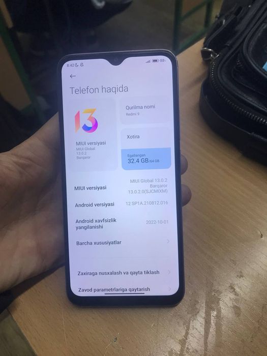 Redmi 9  64/4 BUXORO