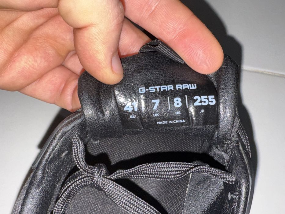 Adidasi G Star Raw - Sneakersi G Star Raw Originals Denim Trek