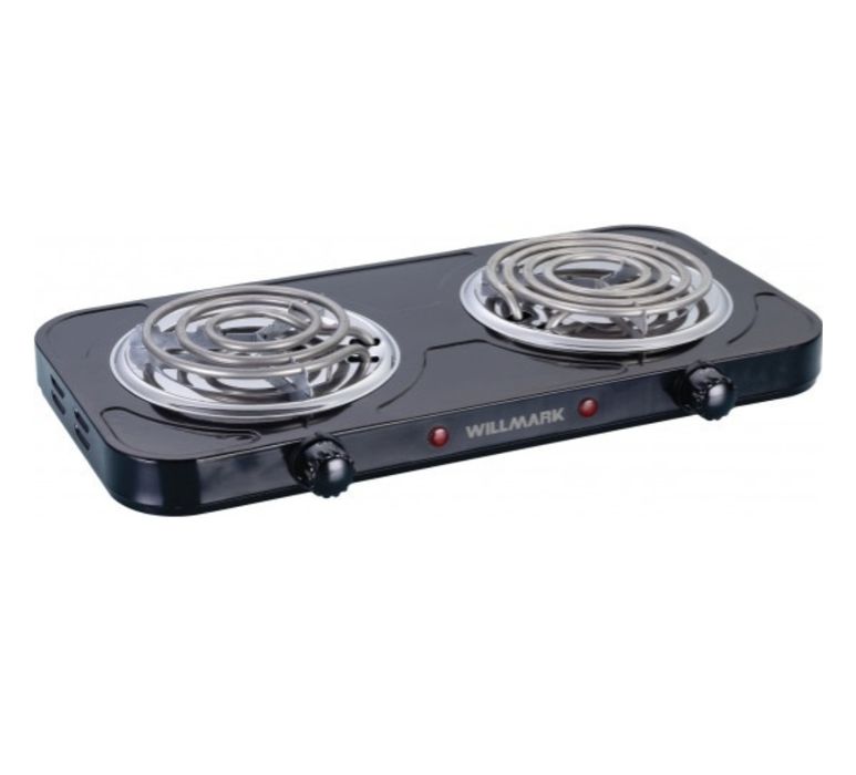 Плита настольная электрическая 2 конфорки и с одной конфоркой