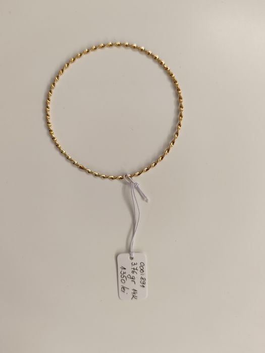 Brățară damă Aur 14k Gr 3,76 cod unic 891