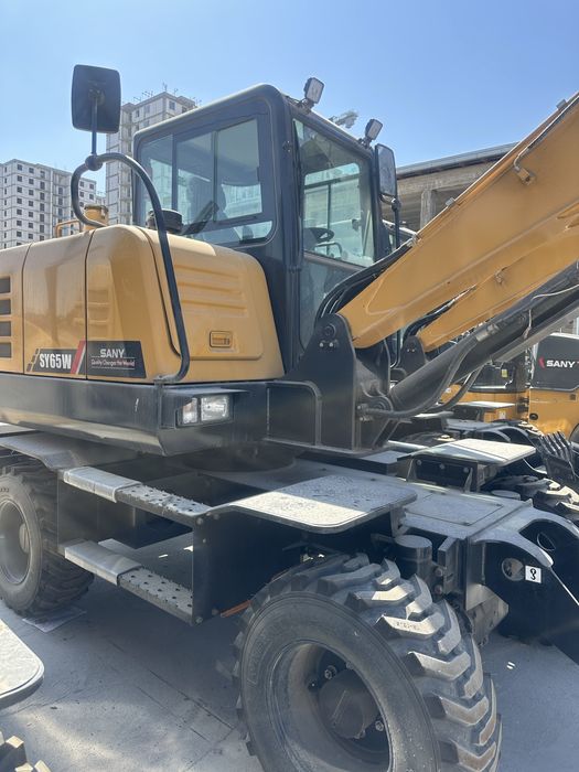 Экскаватор колесный Ekskavator kolesniy SANY 65 (Xcmg, Zoomlion, volvo