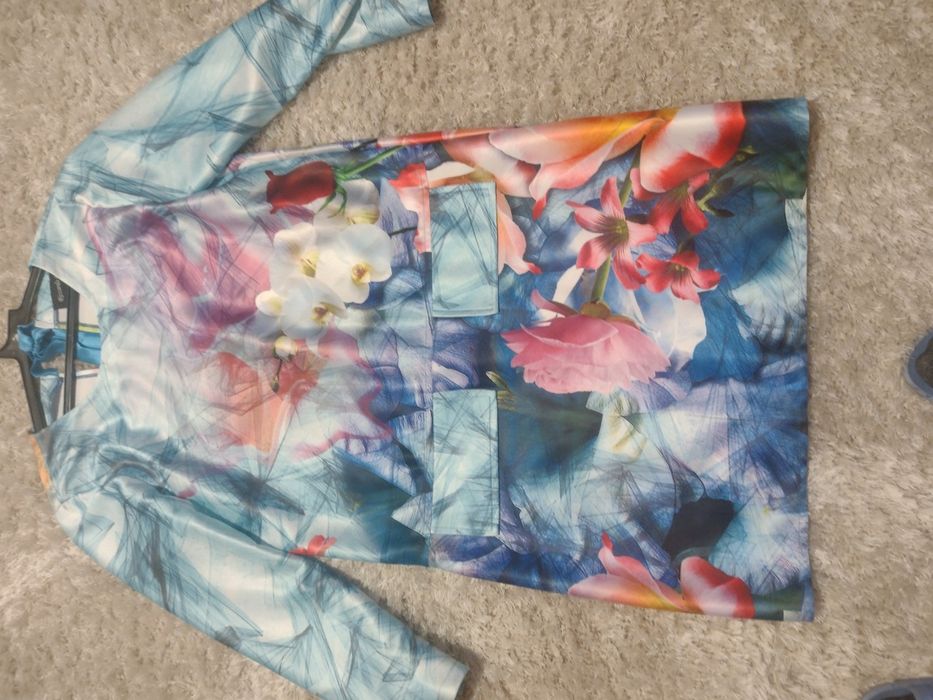 Rochie de seara înflorată