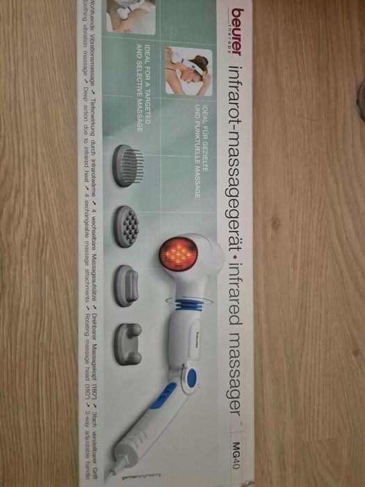 Уред за масаж Beurer MG 40, 3 аксесоара