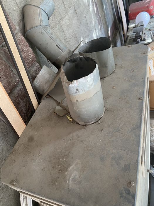 Печь на отработке крауф